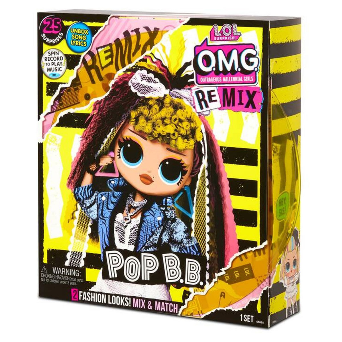 MGA LOL surprises Poupée O.M.G. Remix - Pop B.B