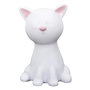 Voir la diapositive 2 : Paris Prix Lampe Veilleuse Enfant Led  Chat  19cm Blanc