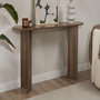 Voir la diapositive 3 : Habitat et Jardin Console en bois  Sira  - 150 x 35 x 75 cm - Noyer