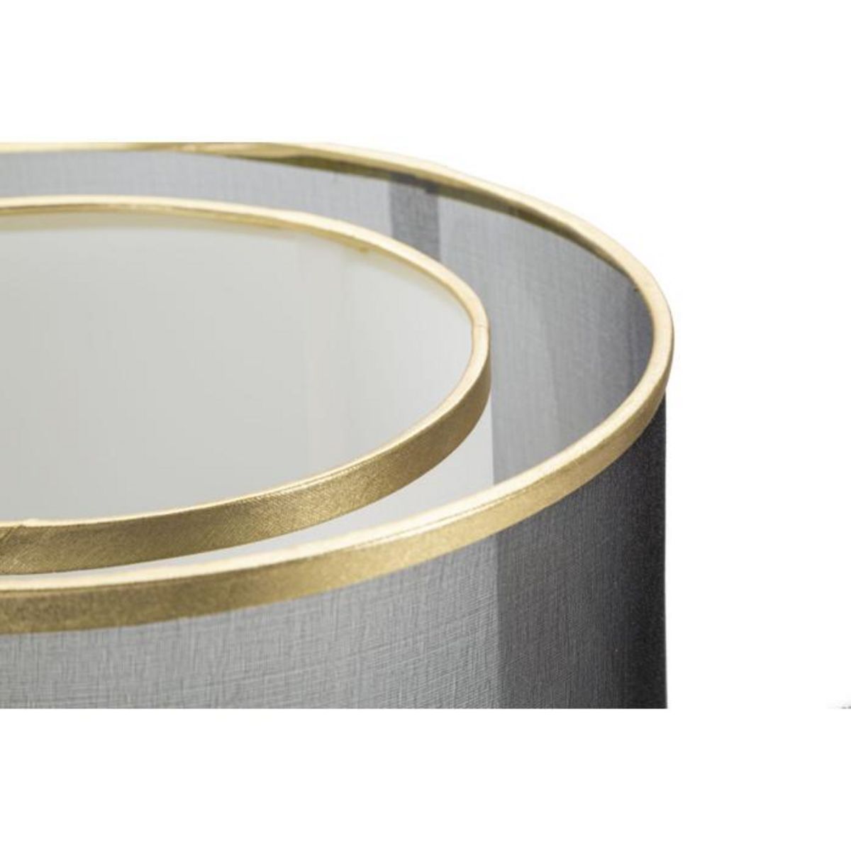 Paris Prix Lampe à Poser en Métal  Levels  48cm Noir & Or