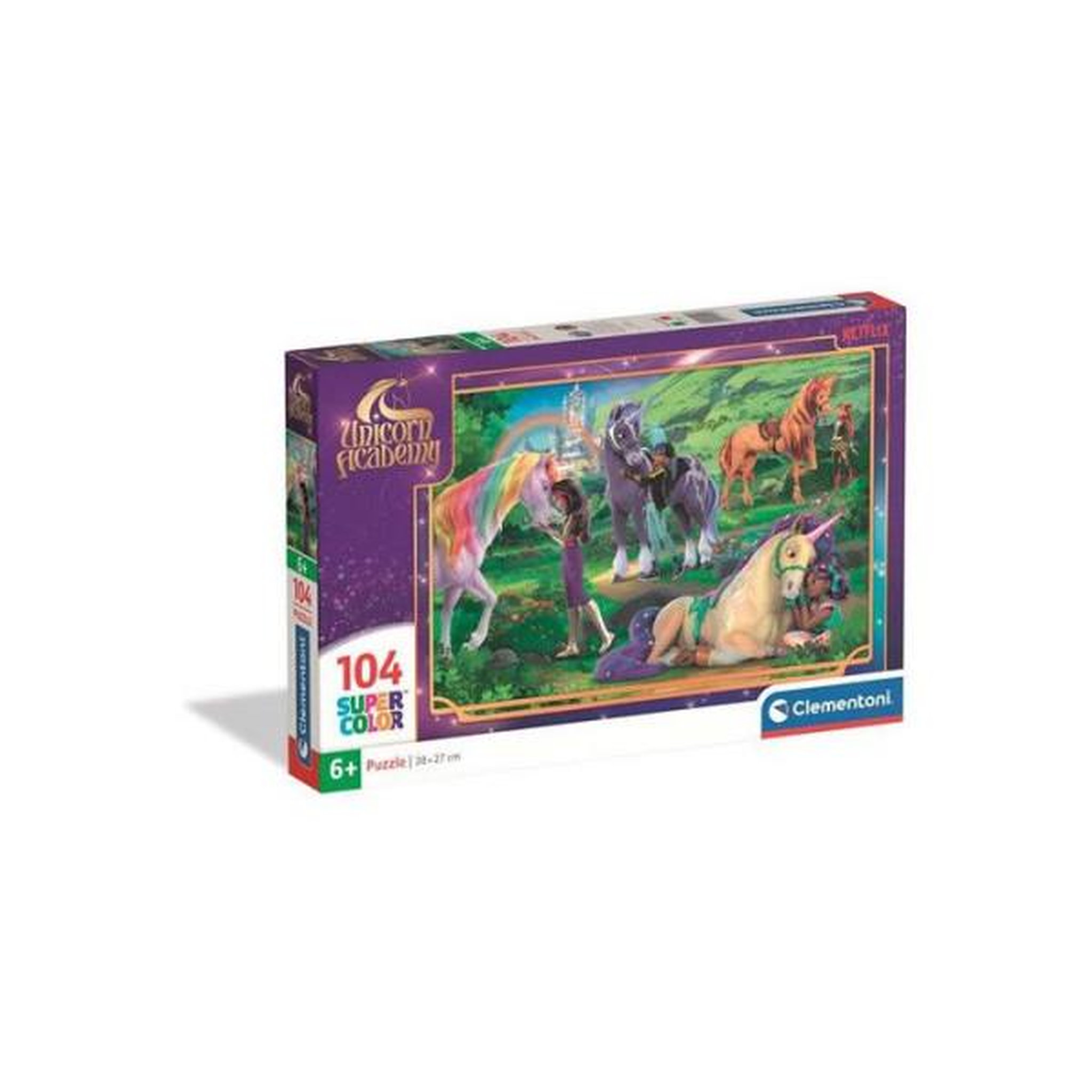 MARKET24 Puzzle 104 pieces - Unicorn Academy