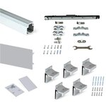 EMUCA SRL Système Railway de porte coulissante suspendue en bois avec fermeture amortie