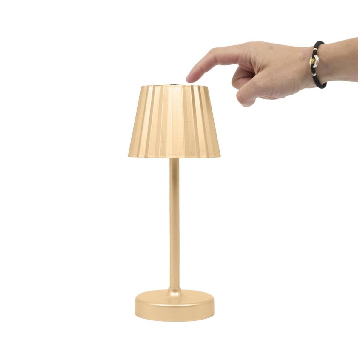 Paris Prix Lampe à Poser Tactile à LED  Alana  26cm Or