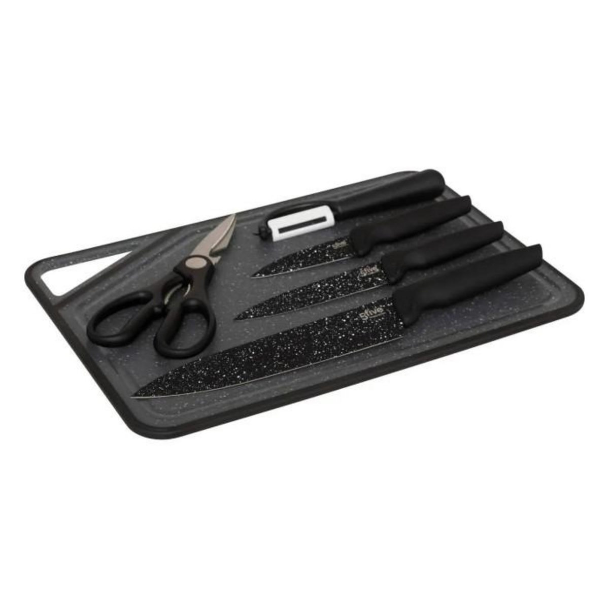 FIVE Set de Découpe Cuisine  Caractère  36cm Gris