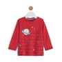 Voir la diapositive 1 : IN EXTENSO T-shirt manches longues planète bébé garçon