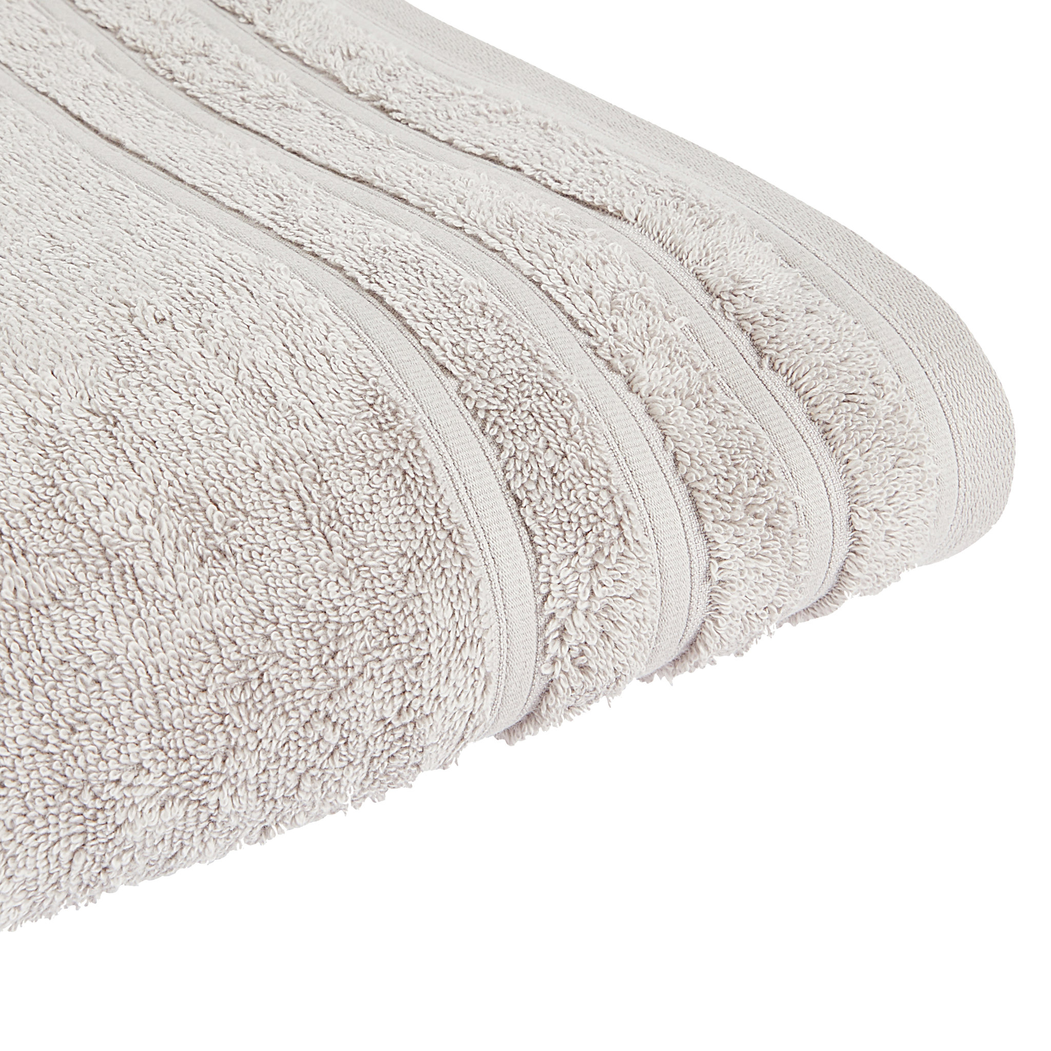 Voir la diapositive 2 : ACTUEL  Serviette de toilette unie en coton bouclé 500 gr/m2