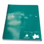 AUCHAN Cahier à spirale 24x32cm - 180 pages - Grands carreaux Seyes - turquoise