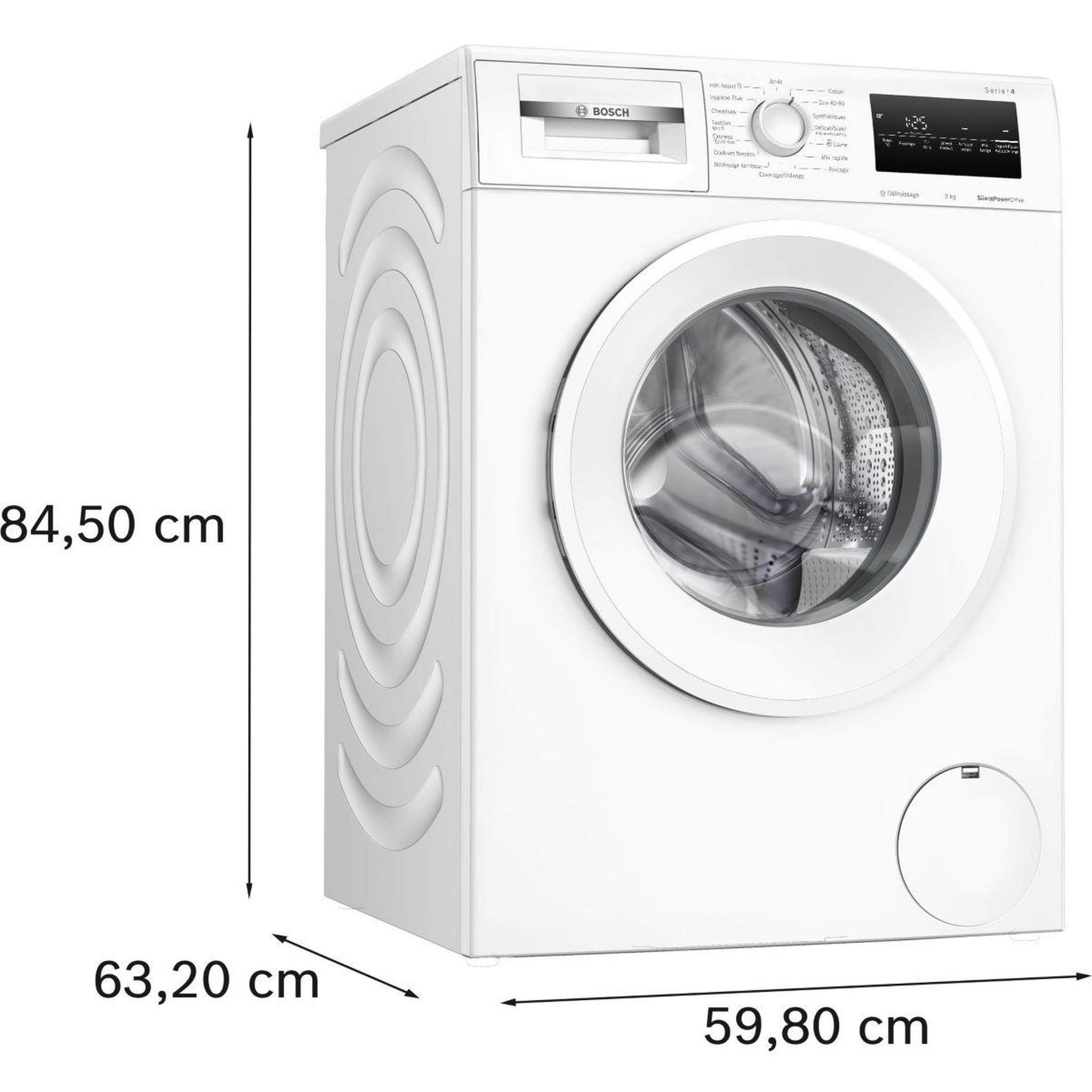 Voir la diapositive 5 : BOSCH Lave linge hublot wan2827zfr