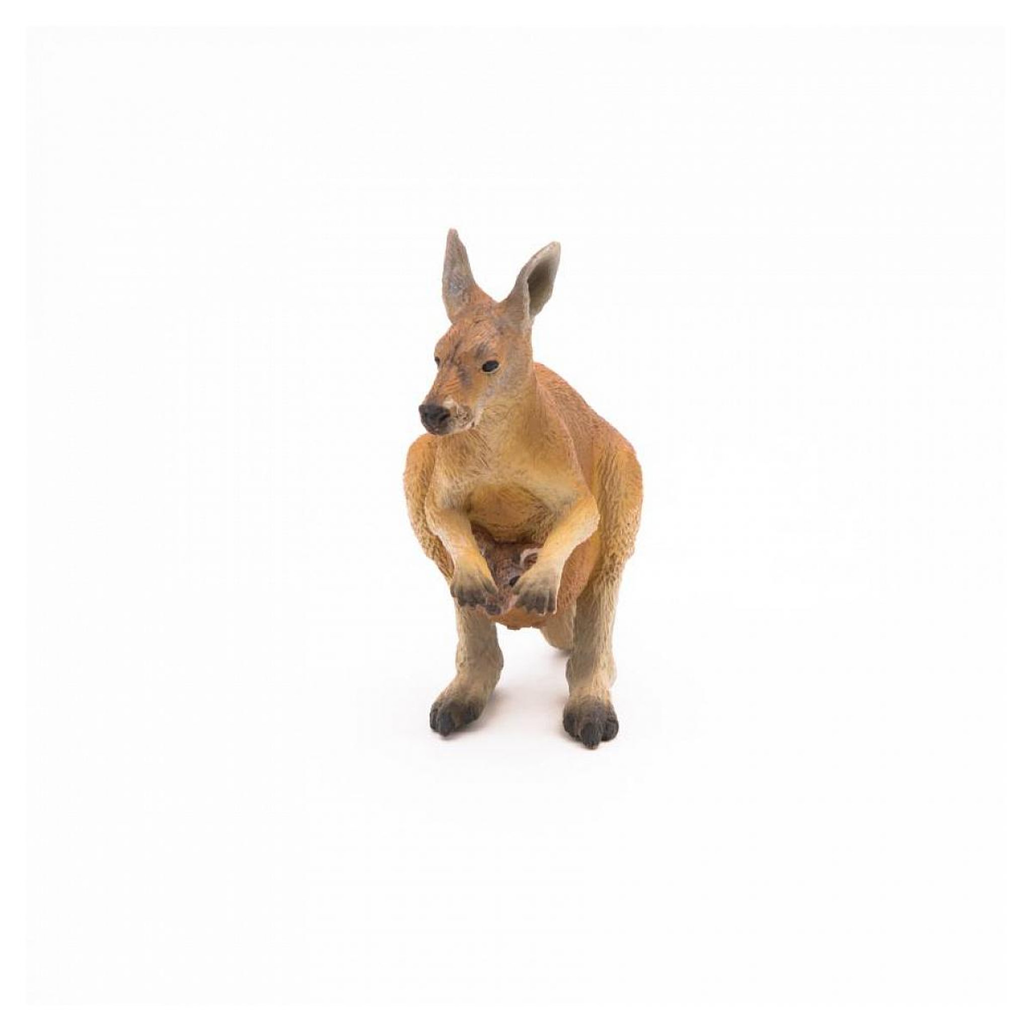 Voir la diapositive 4 : Papo Kangourou et son bébé  figurine