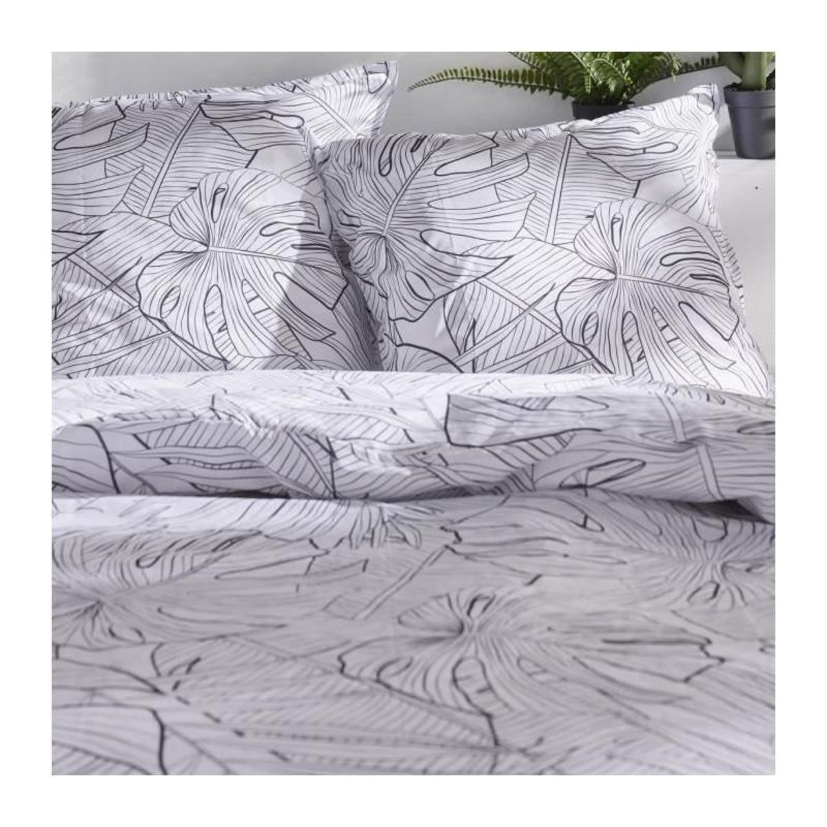 Today Parure de couette - TODAY - Sunshine 17.23 - 220x240cm - 2 personnes - Imprimée - Coton 57 fils