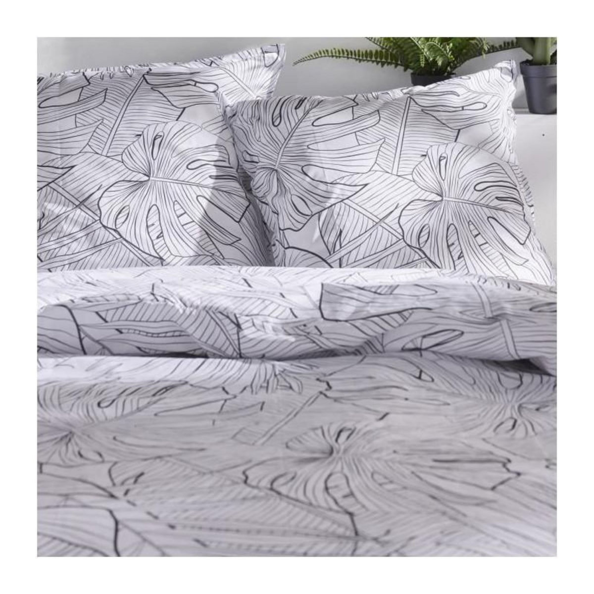 Today Parure de couette - TODAY - Sunshine 17.23 - 220x240cm - 2 personnes - Imprimée - Coton 57 fils