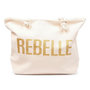 Voir la diapositive 3 : OZABI OZABI Sac de Plage Femme Jute Synthétique – Message Pailleté – Cordage