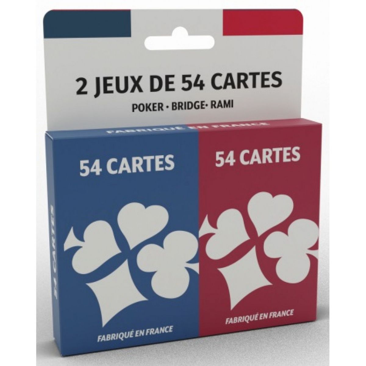 CARTAMUNDI Basic Jeu de 2x54 cartes 
