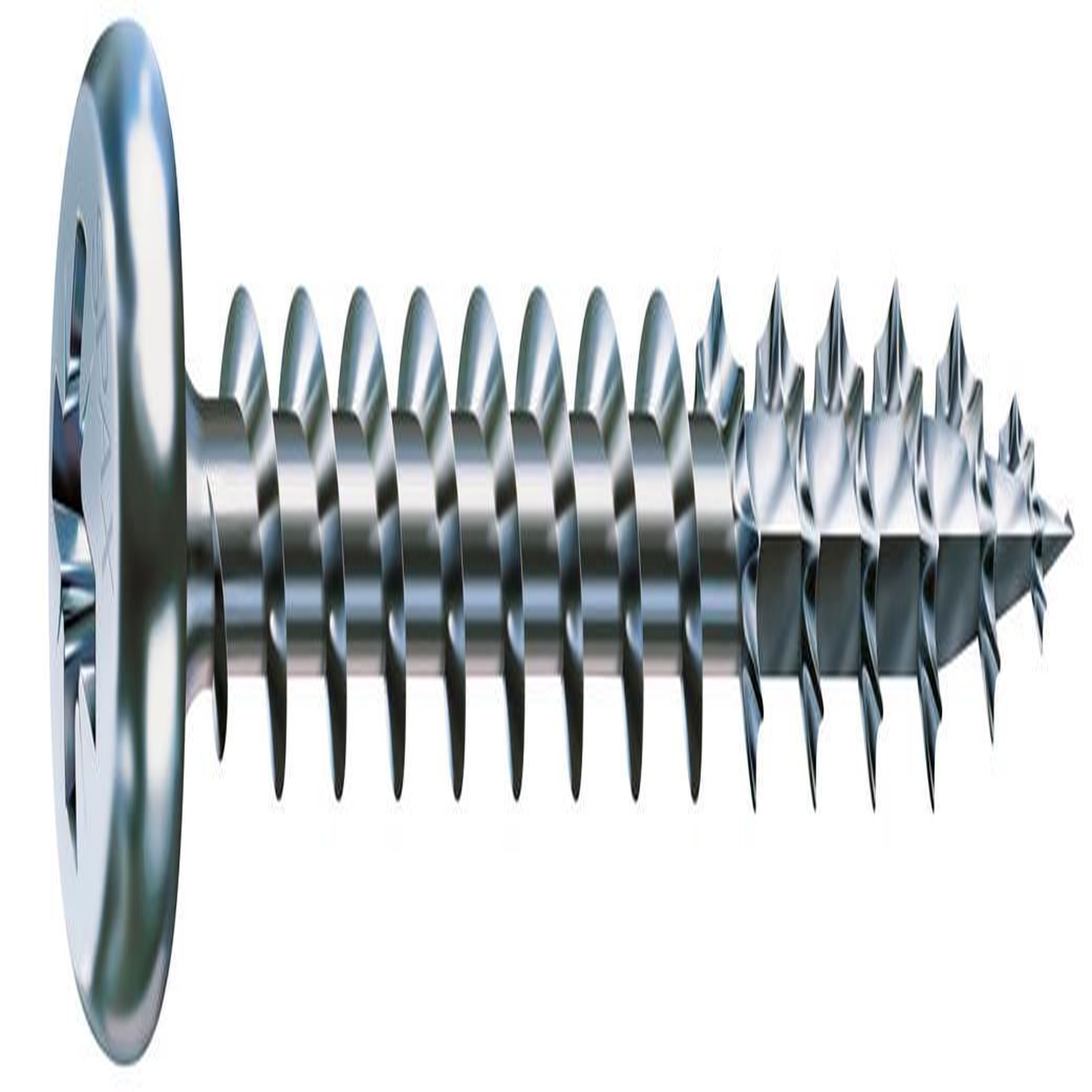 CENTRALE BRICO Lot de 100 vis acier tête ronde SPAX, Diam.3.5 mm x L.20 mm