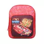 Bagtrotter Sac à dos 31 cm avec poche Disney Cars Voiture Flash McQueen Rouge Bagtrotter