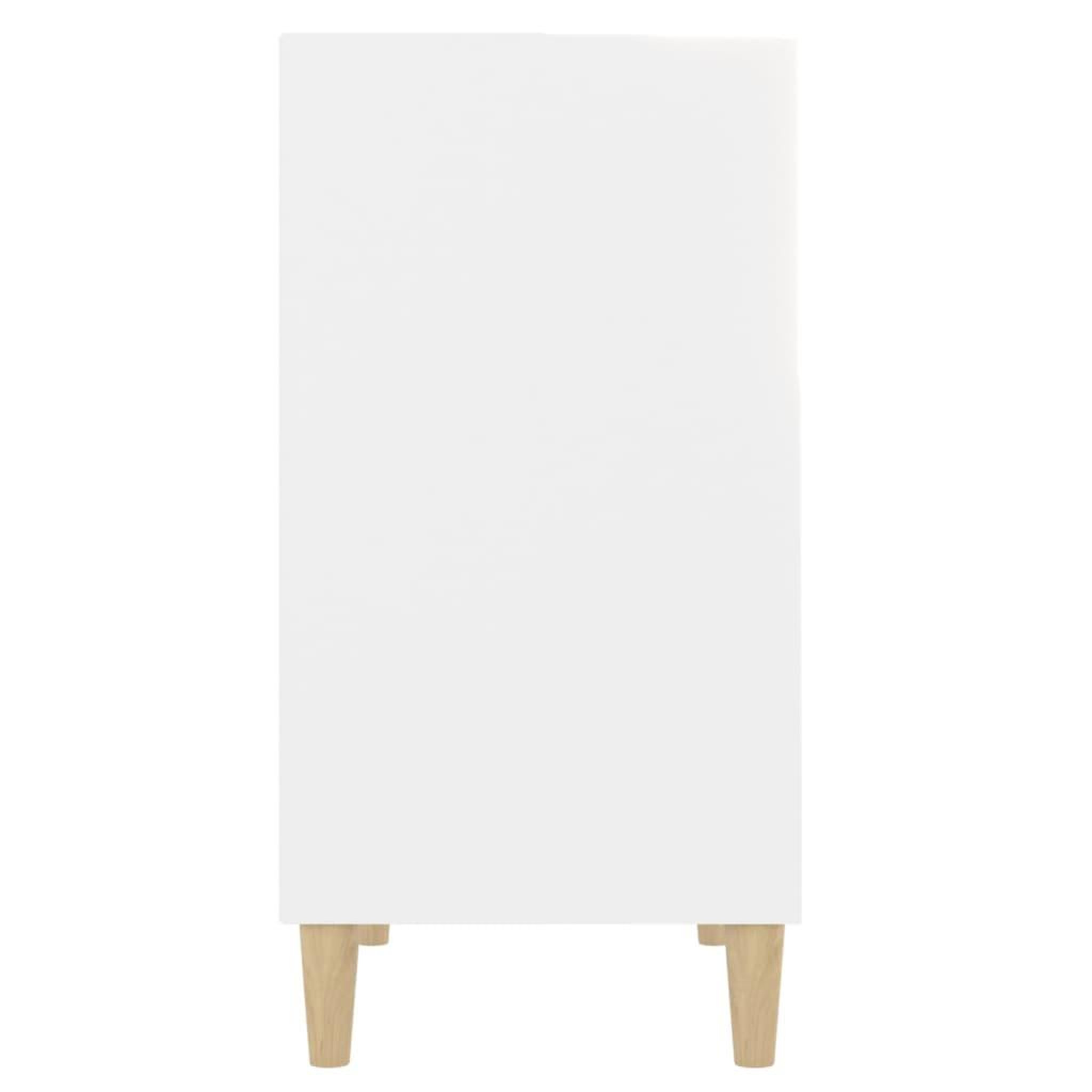 Voir la diapositive 5 : VIDAXL Buffet Blanc 57x35x70 cm Agglomere