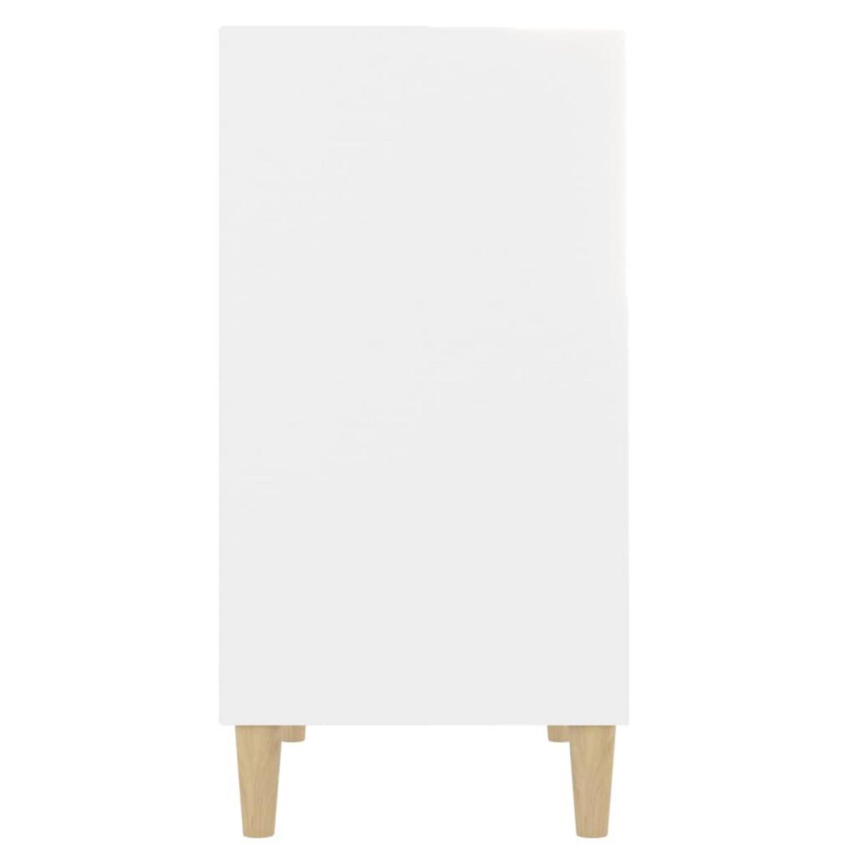 VIDAXL Buffet Blanc 57x35x70 cm Agglomere