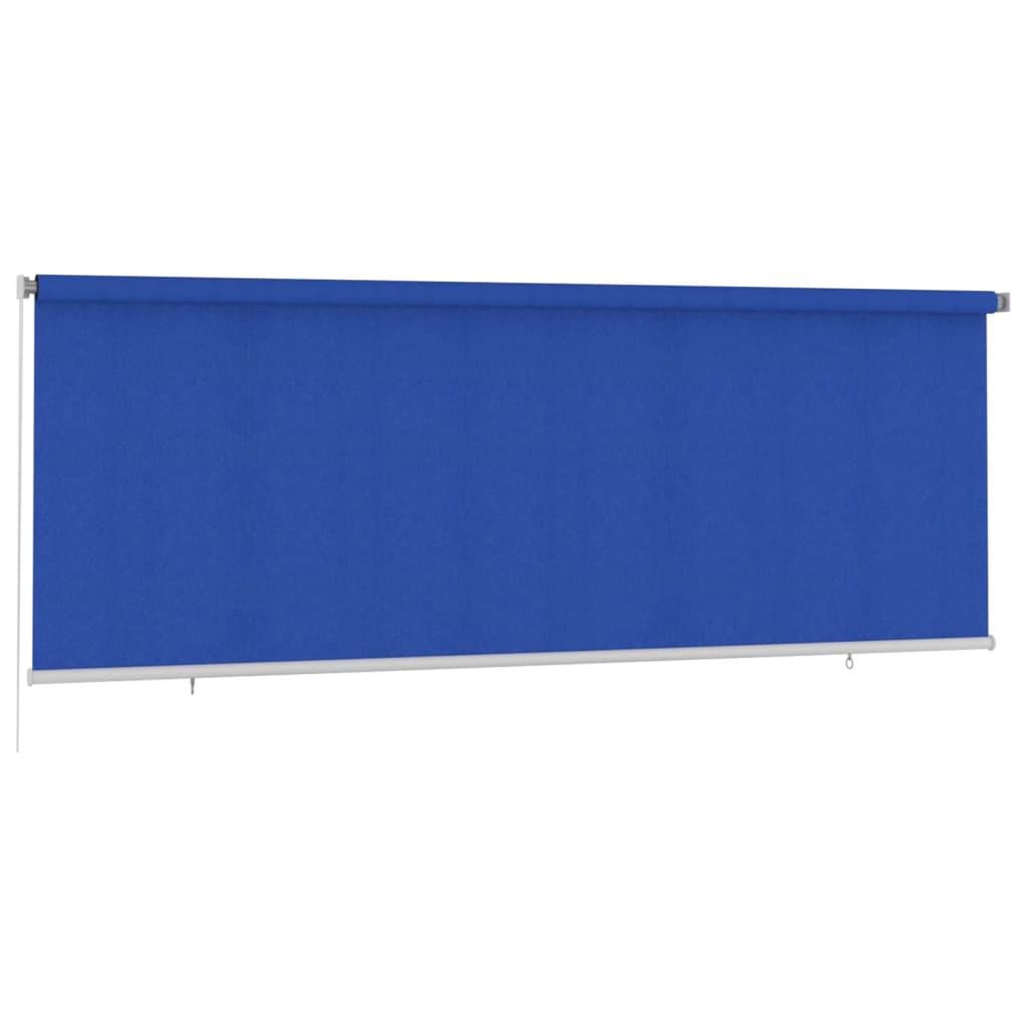 Voir la diapositive 2 : VIDAXL Store roulant d'exterieur 405 (l) x 140 (h) cm bleu hdpe