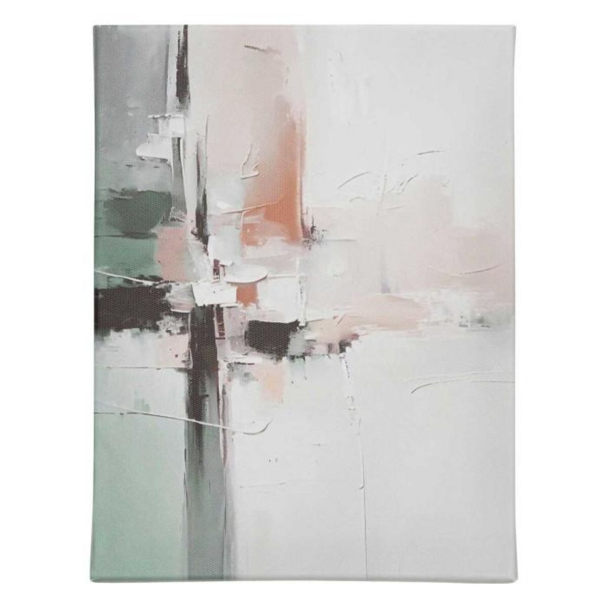 ATMOSPHERA Lot de 5 Toiles Imprimées  Cynthia  25x25cm Vase