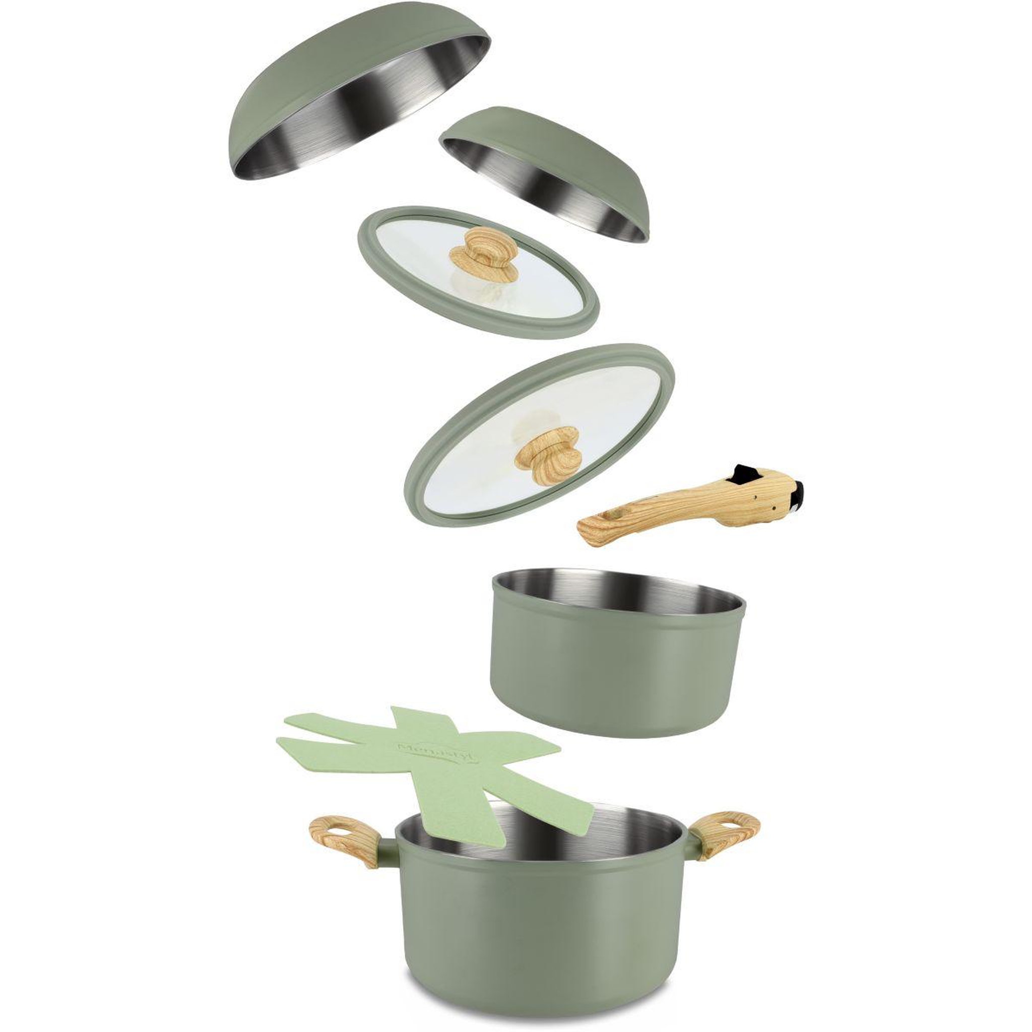 MENASTYL Batterie de cuisine super ball easynox 8 pieces