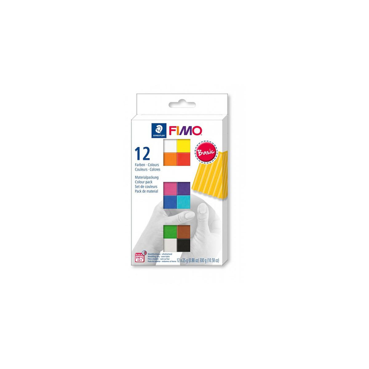 Graine créative Coffret Fimo Soft couleurs basiques