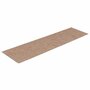 Voir la diapositive 3 : VIDAXL Tapis d'escalier auto-adhesifs 30 pcs marron clair 76x20 cm