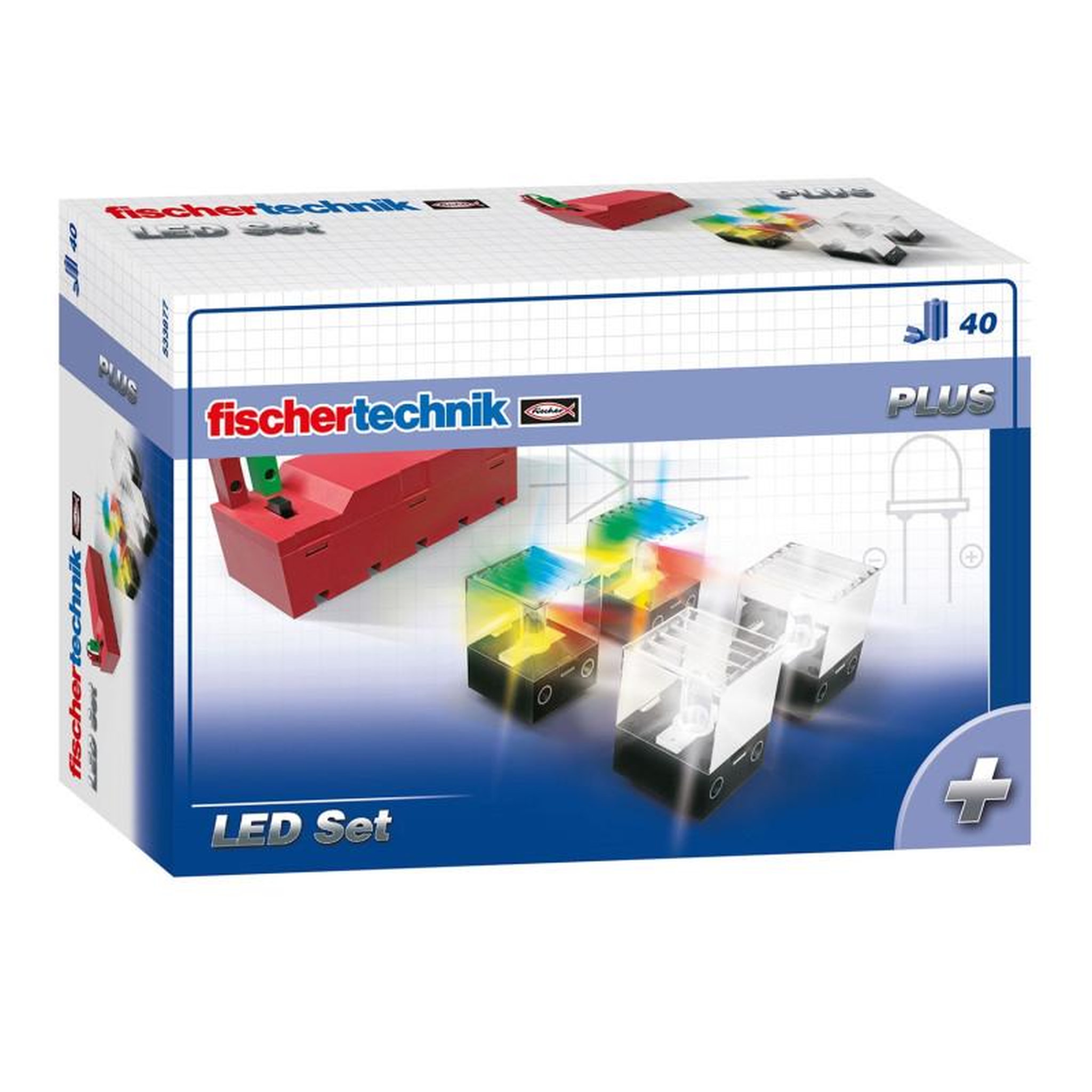 Fischer Fischertechnik Plus-LED Set, 40dlg.