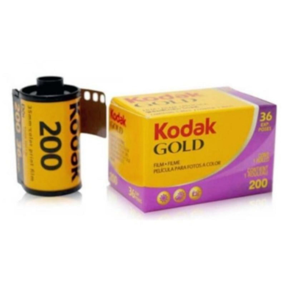 Kodak Pellicule Kodak GOLD 200iso 24x36 36 POSES