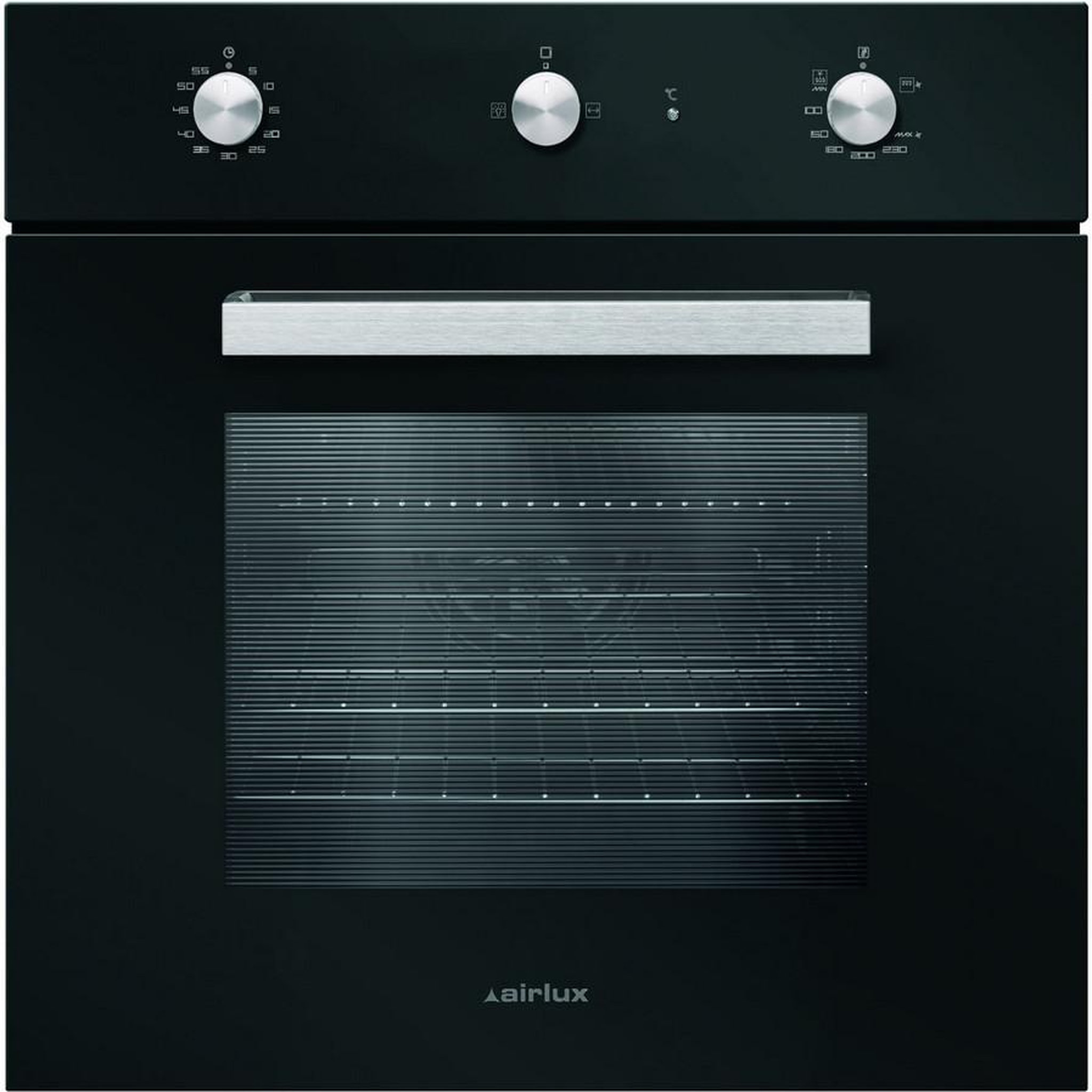 Airlux Four intégrable multifonction 60l 60cm gaz naturel catalyse noir - afscw21bkn