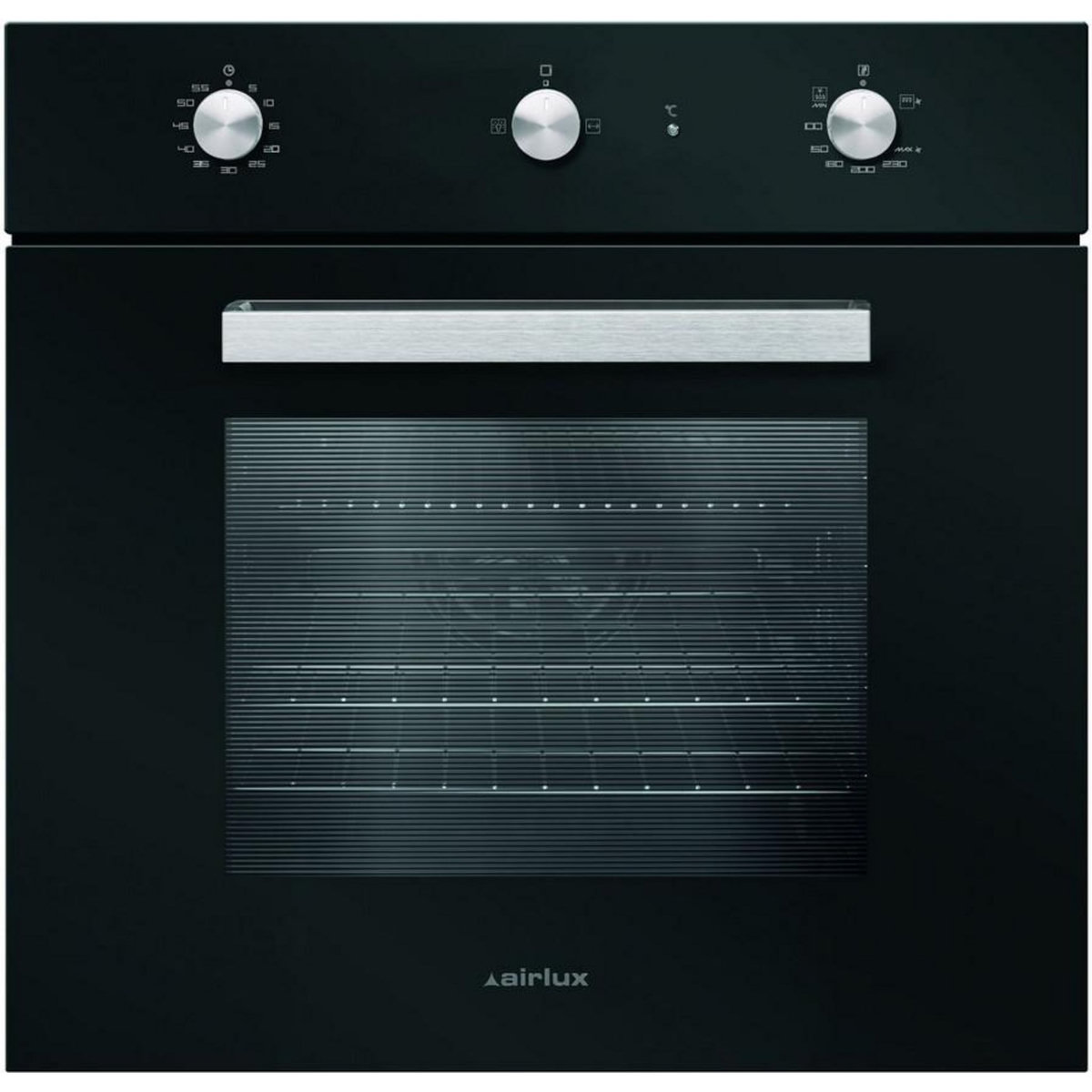 Airlux Four intégrable multifonction 60l 60cm gaz naturel catalyse noir - afscw21bkn