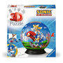 Voir la diapositive 1 : RAVENSBURGER Puzzle 3D globe Sonic - 72 pcs