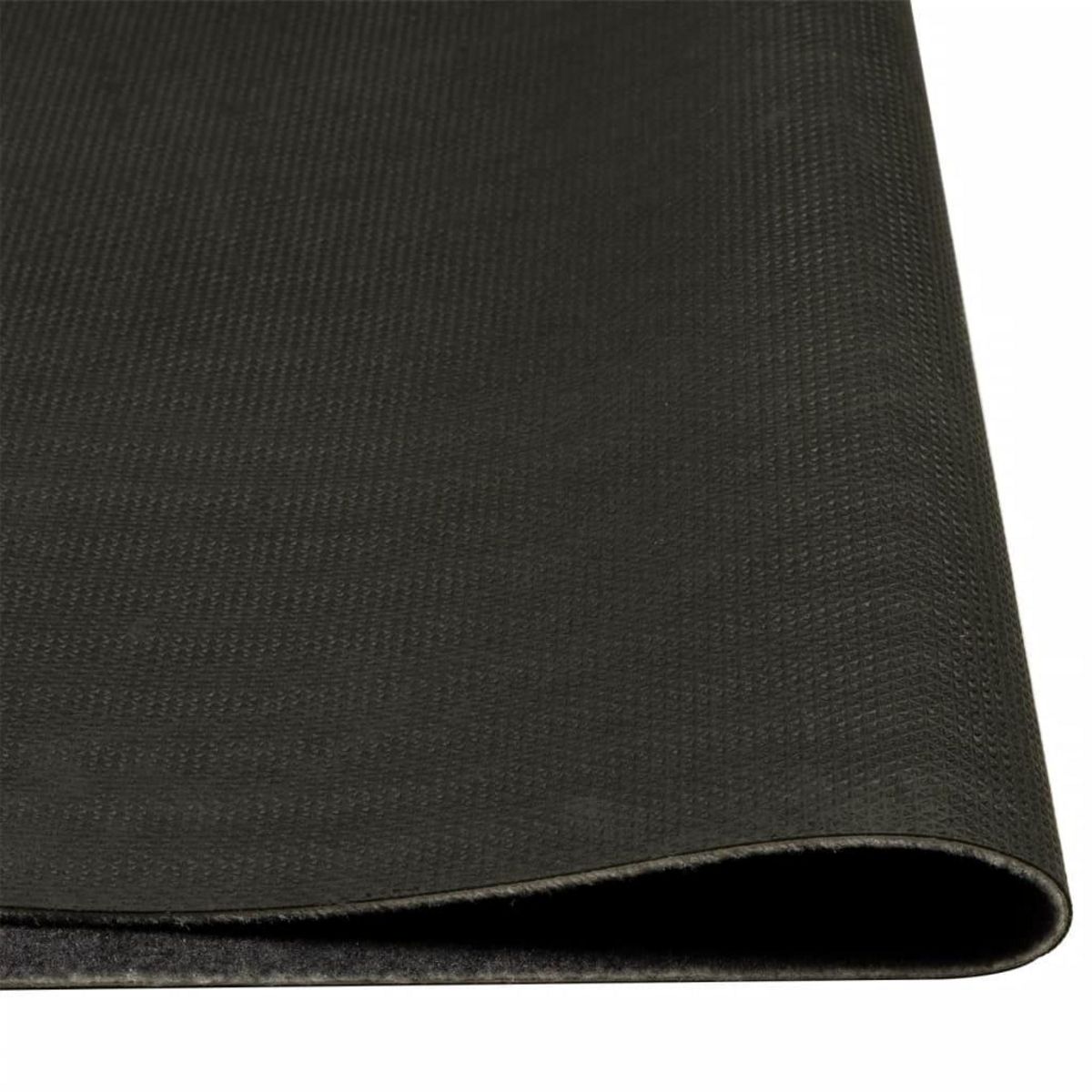 VIDAXL Tapis de cuisine lavable imprime Wine gris 60x300 cm velours
