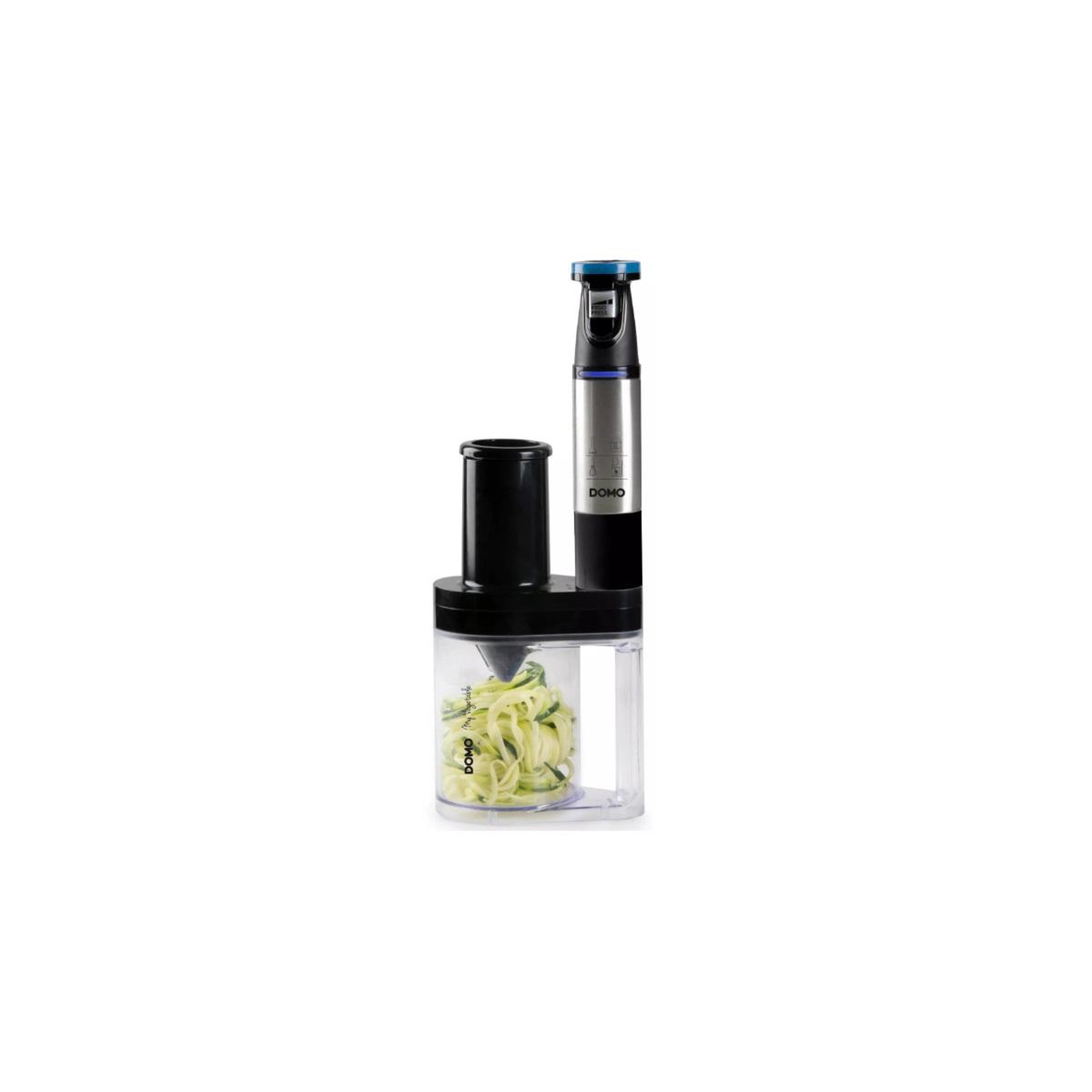 Voir la diapositive 3 : Domo Mixeur plongeant multifonction 800w inox - do9254m