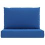 Voir la diapositive 4 : VIDAXL Coussins de palette lot de 2 bleu tissu oxford