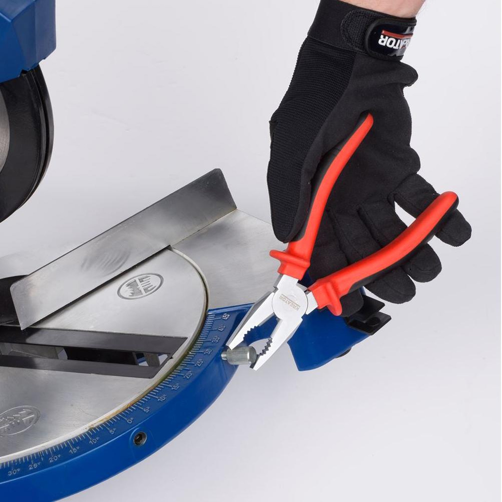 Voir la diapositive 2 : KREATOR Pince universelle 175 mm Kreator