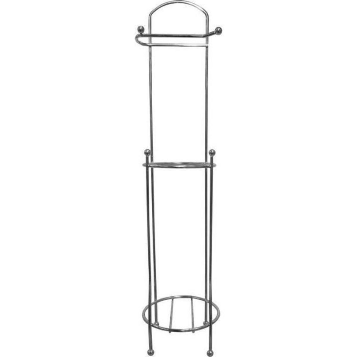 FIVE Dérouleur de Papier Toilette  Réserve  66cm Argent