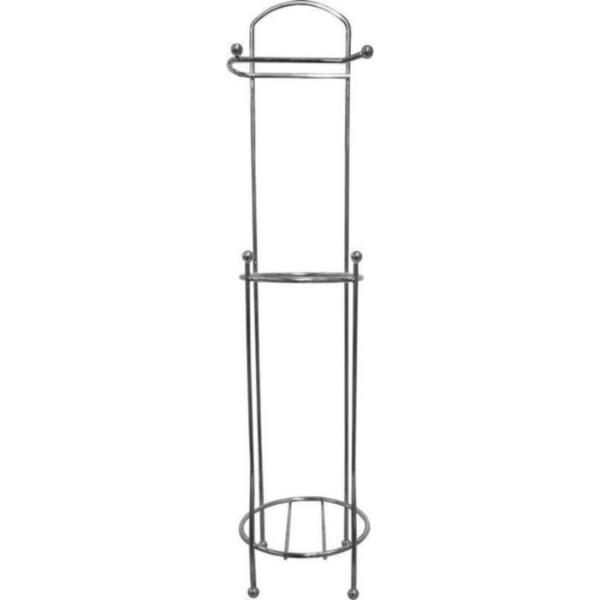 FIVE Dérouleur de Papier Toilette  Réserve  66cm Argent