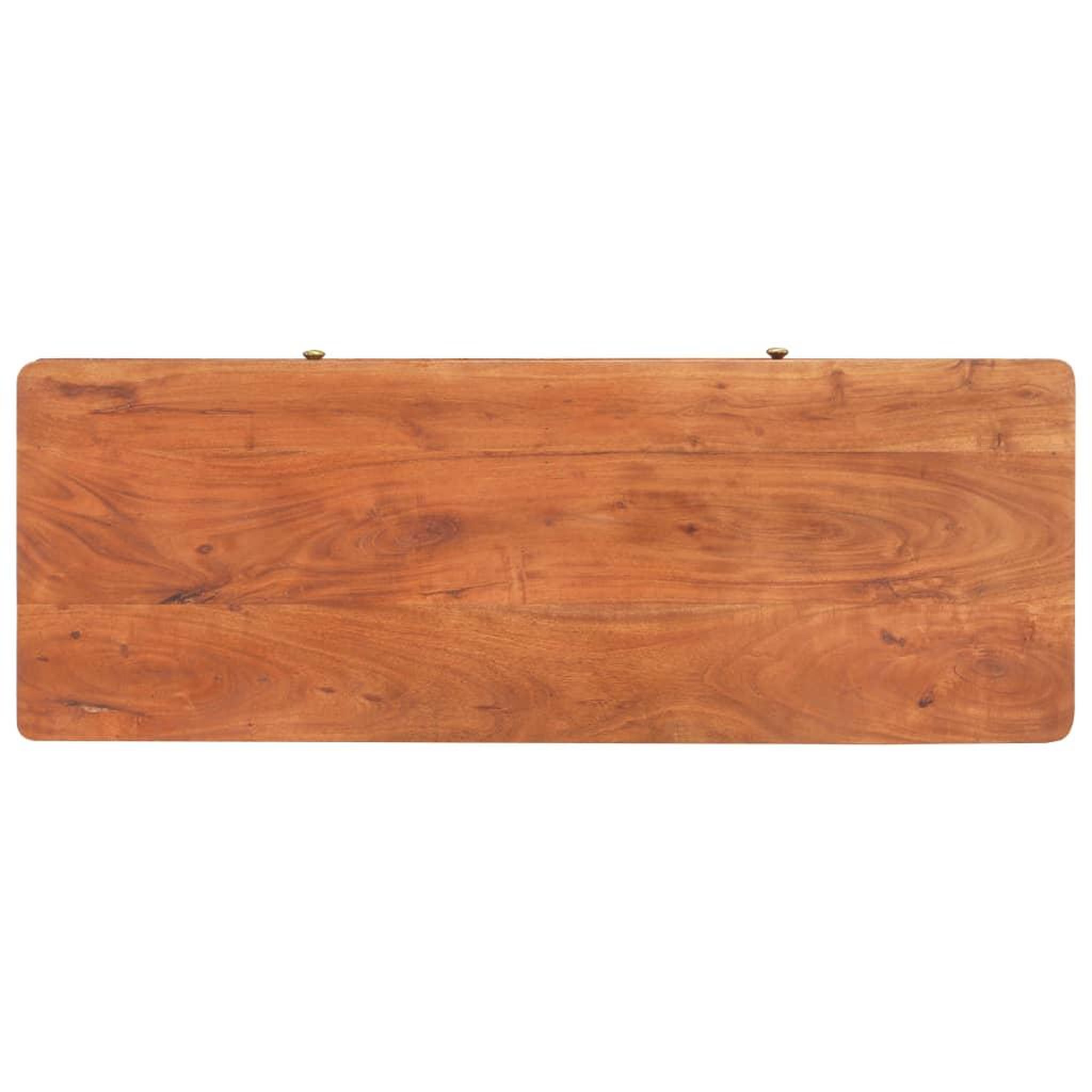 Voir la diapositive 5 : VIDAXL Meuble TV 110x40x41 cm Bois d'acacia massif