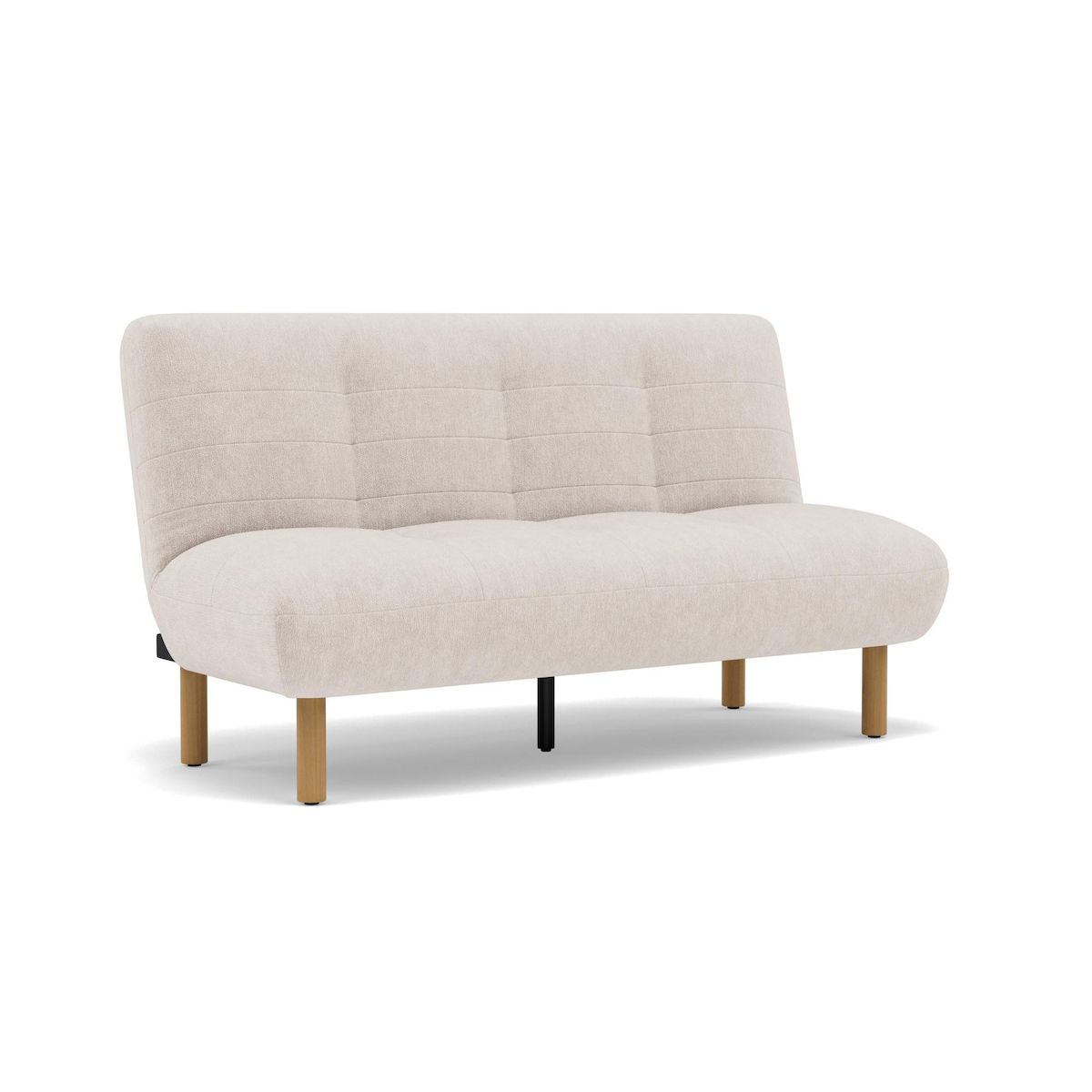 BEST MOBILIER Soan - banquette 2 places convertible clic-clac en velours texturé