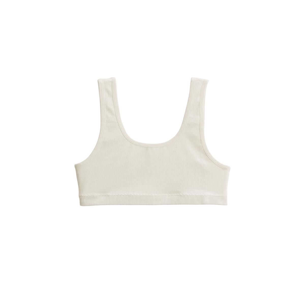 Petit Béguin Brassière écrue fille Saeva