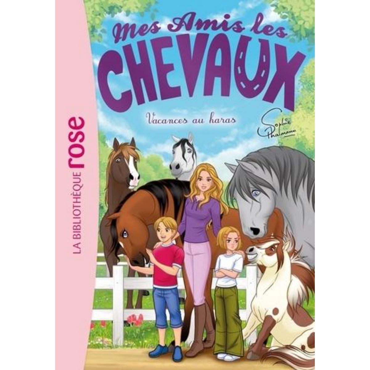 MES AMIS LES CHEVAUX TOME 48 : VACANCES AU HARAS, Thalmann Sophie