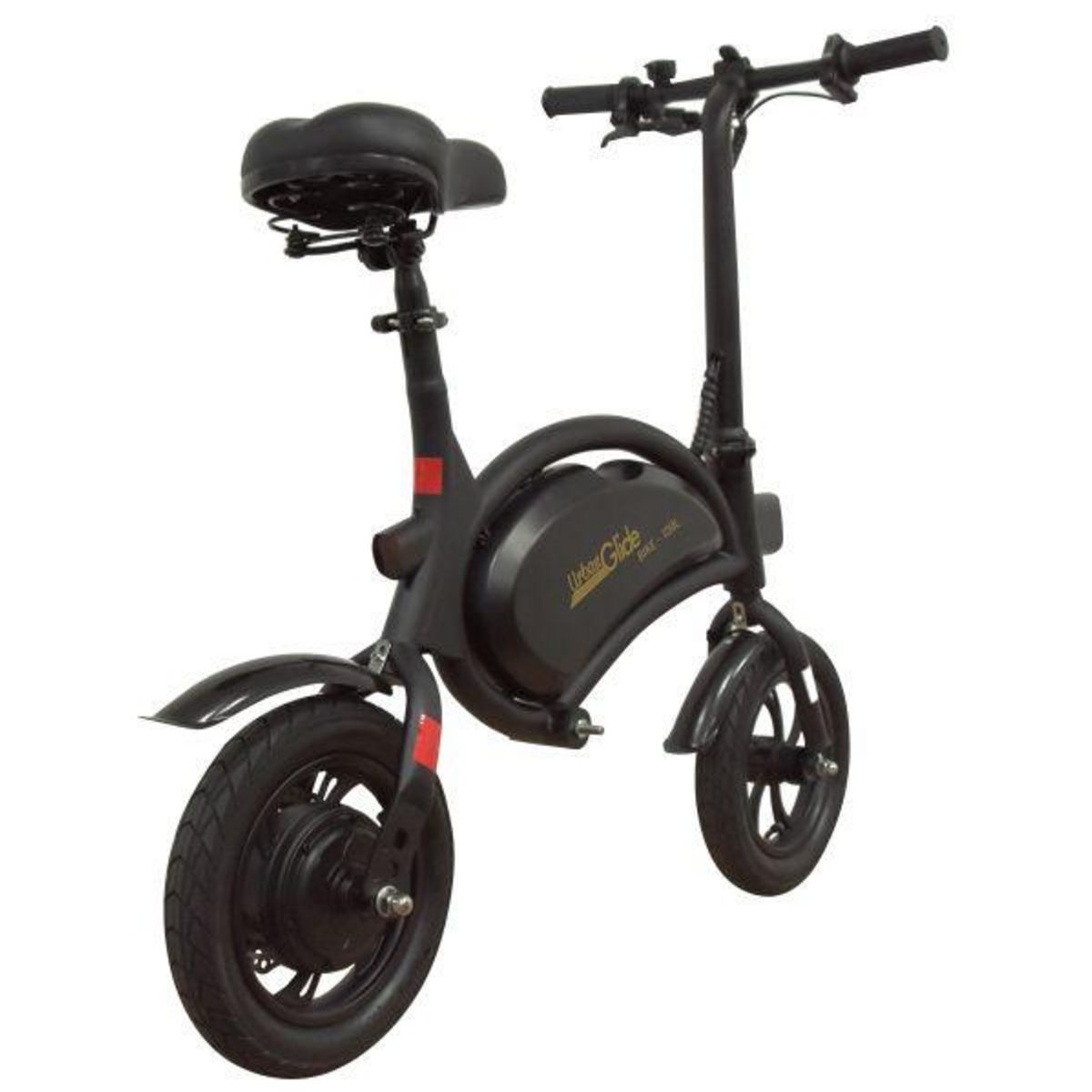 URBANGLIDE Vélo Électrique Enfant 12'' UrbanGlide e-Bike 120 | Frein à Disque, 15 km d'Autonomie, Batterie 6Ah