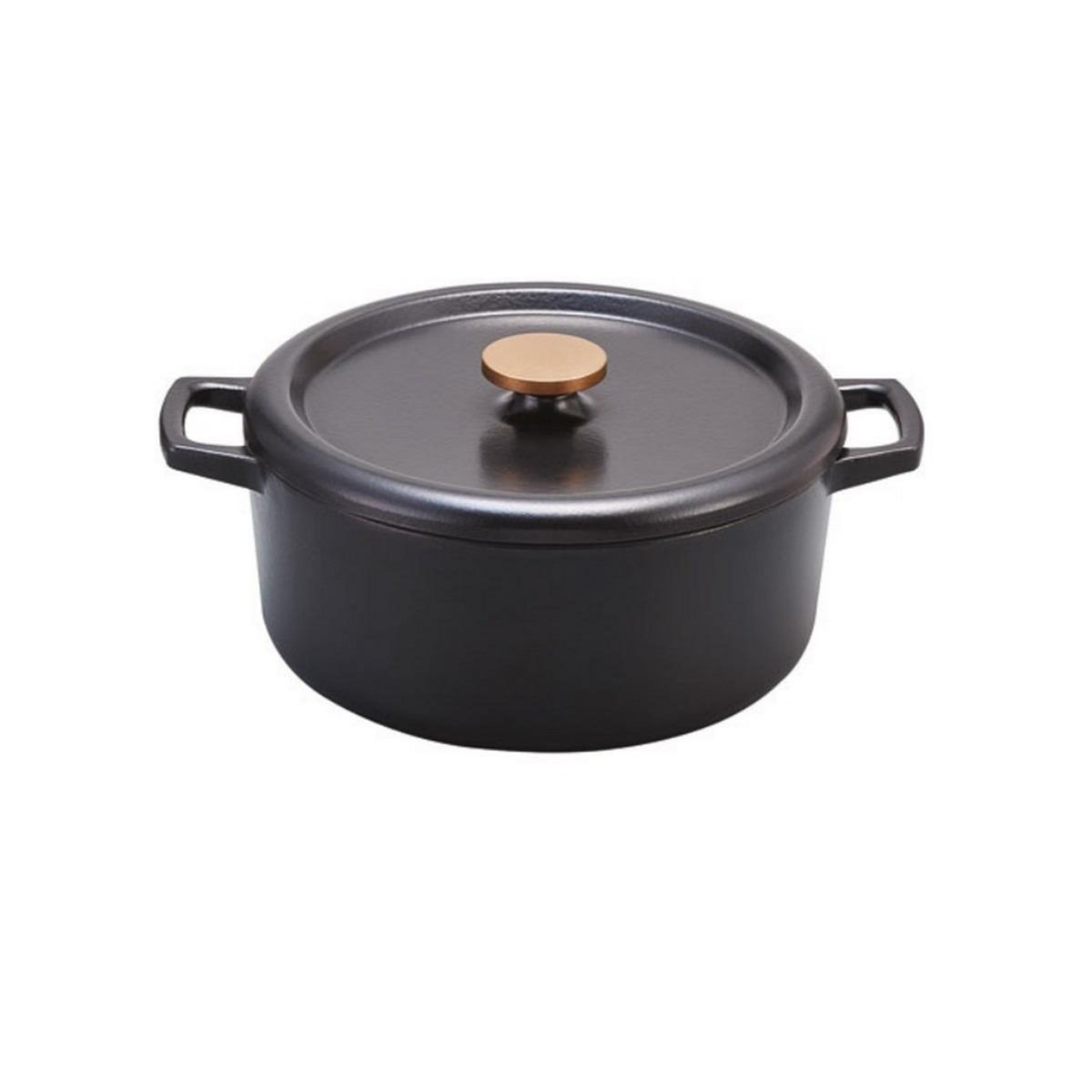 Beka Cocotte en fonte émaillée 30cm noir - 100168