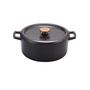 Voir la diapositive 5 : Beka Cocotte en fonte émaillée 30cm noir - 100168