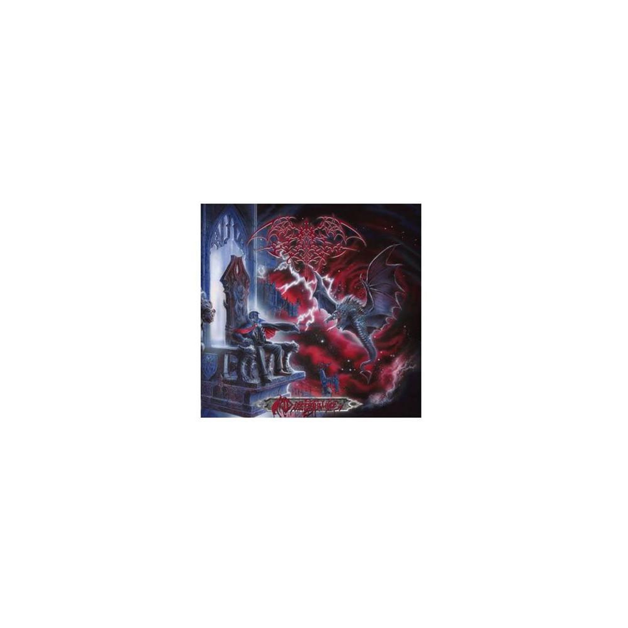 Double vinyle bleu limité necropalace – worm, 2 disques, durée 63 min, “witchmoon” avec marty friedman