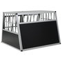 Voir la diapositive 5 : VIDAXL Cage pour chien a double porte 94 x 88 x 69 cm