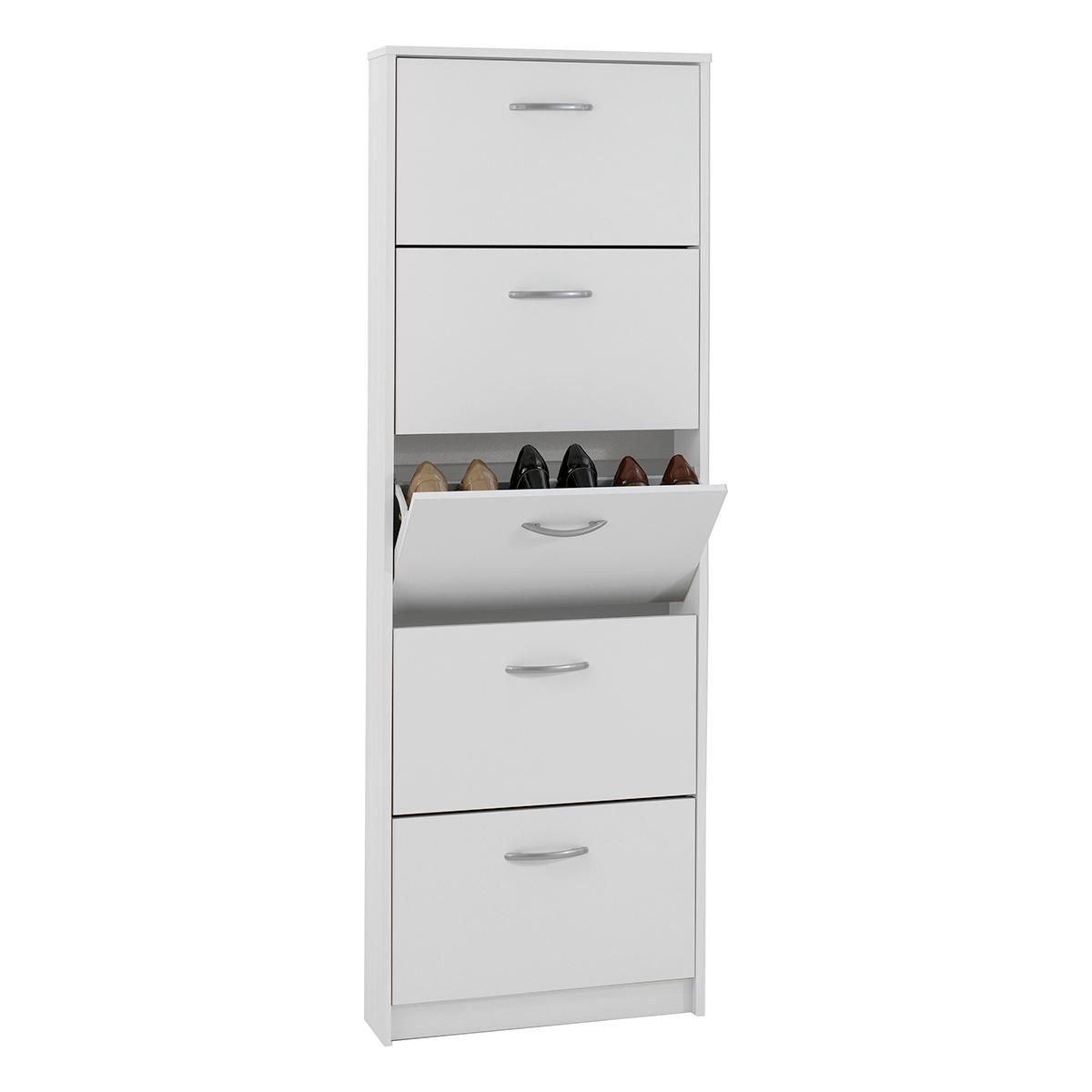 Meuble à chaussures 5 abattants TOM