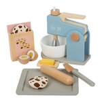 SMALL FOOT Small Foot - Wooden Mixer Set, 12 pcs. 12248