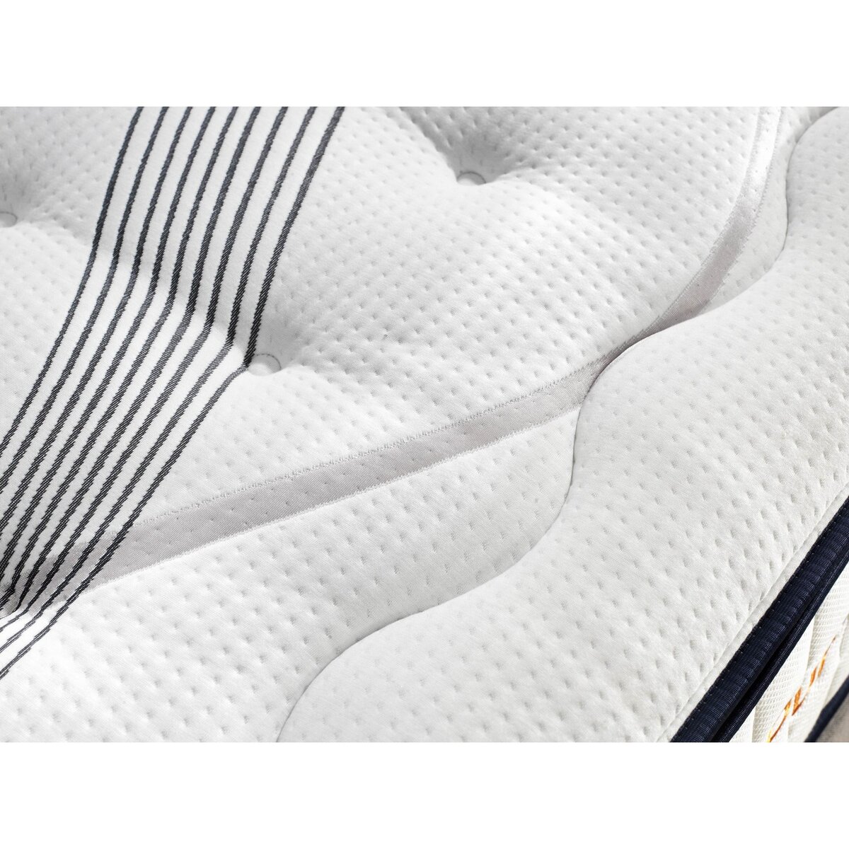 MemoryPur Ensemble matelas ressorts ensachés + sommier en kit 140x190 cm DIAMANT