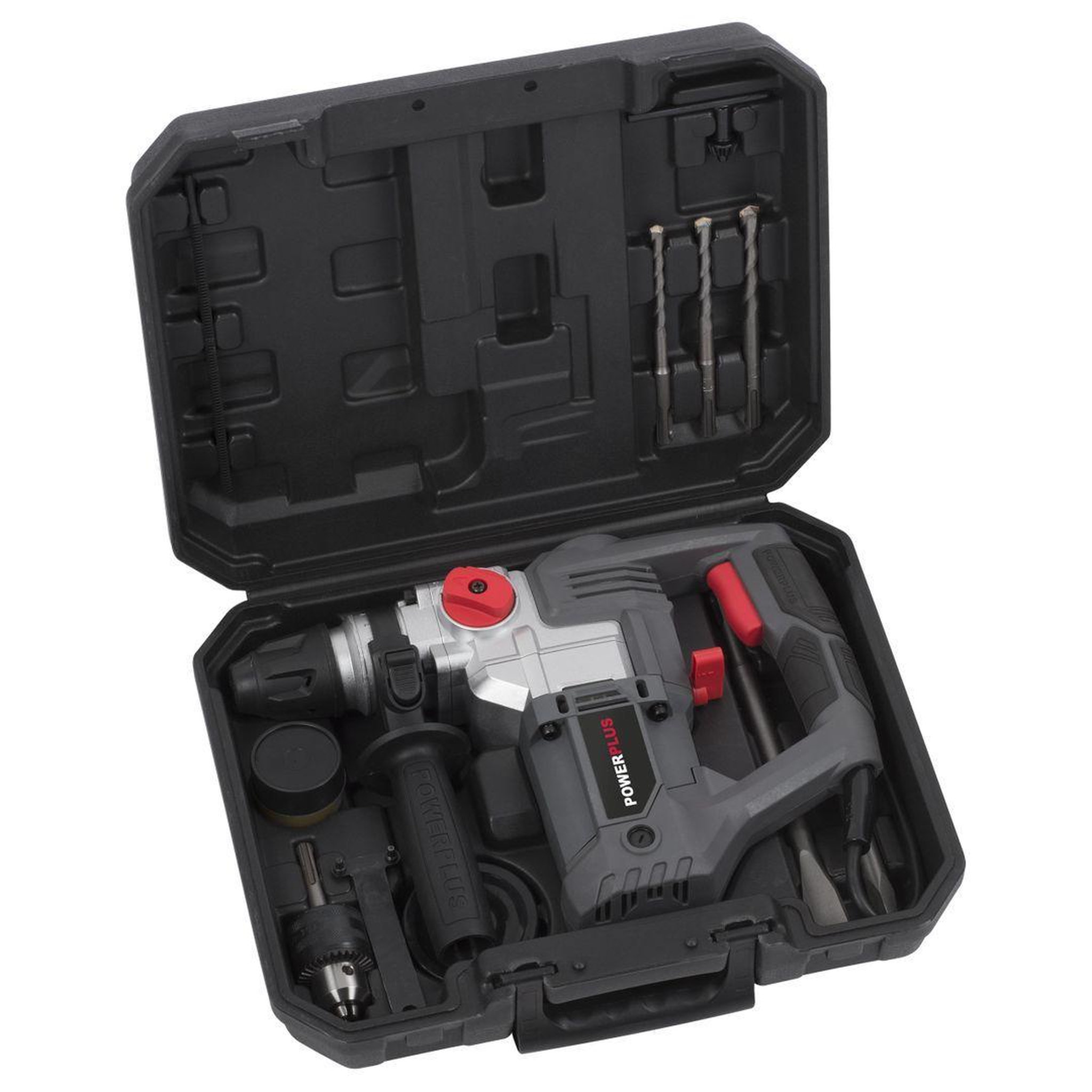 Voir la diapositive 4 : POWERPLUS Marteau burineur sds+ powerplus 900w 4,2j